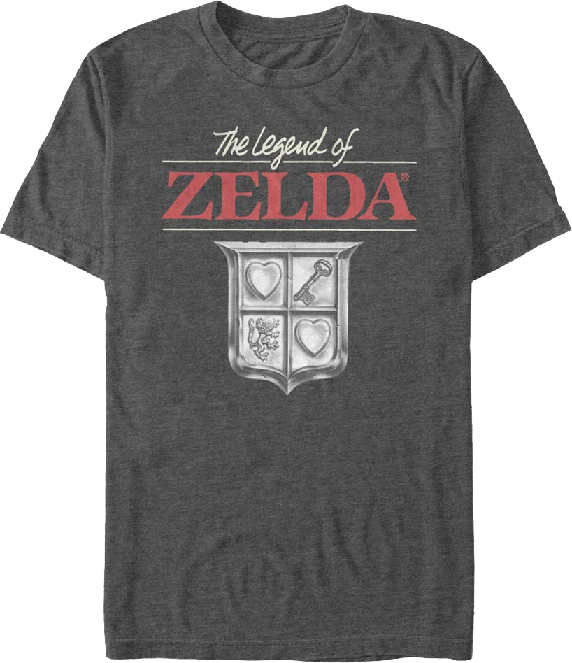 The Legend of Zelda Shield Nintendo T-Shirt