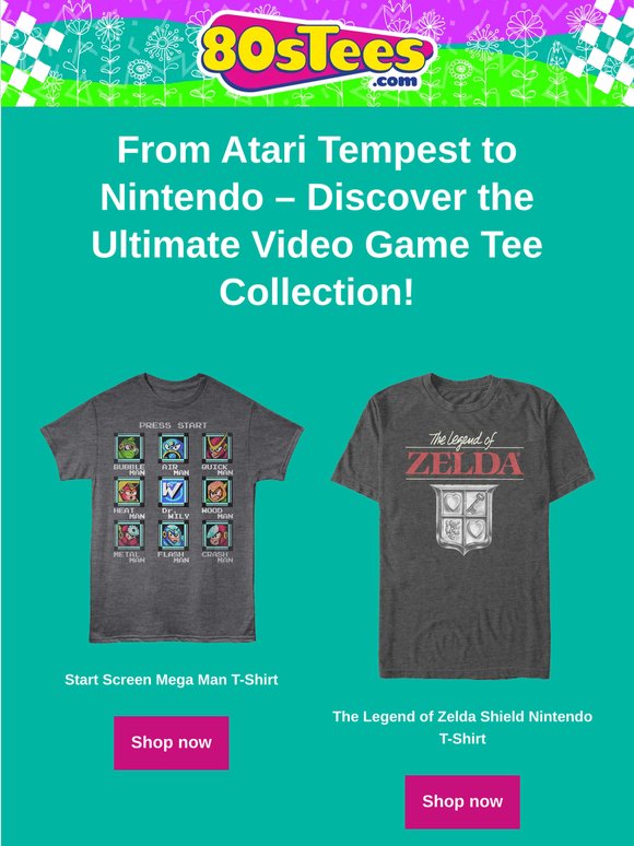 Classically Trained? Your NES Tee Awaits!
