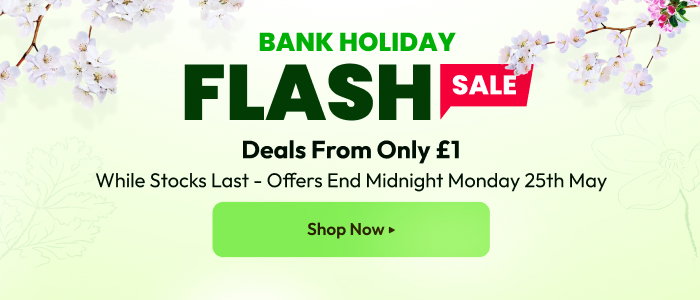 Bank Holiday Flash Sale