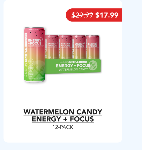 Watermelon Candy Energy + Focus