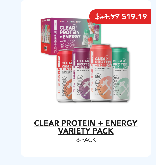 Clear Protein + Energy