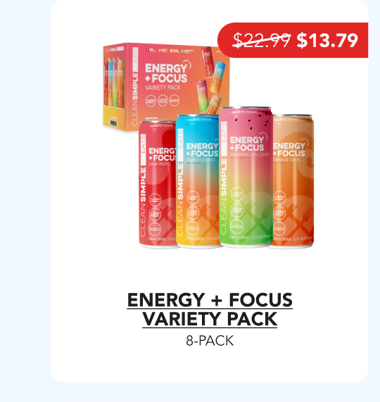 Energy + Focus Variety Pack