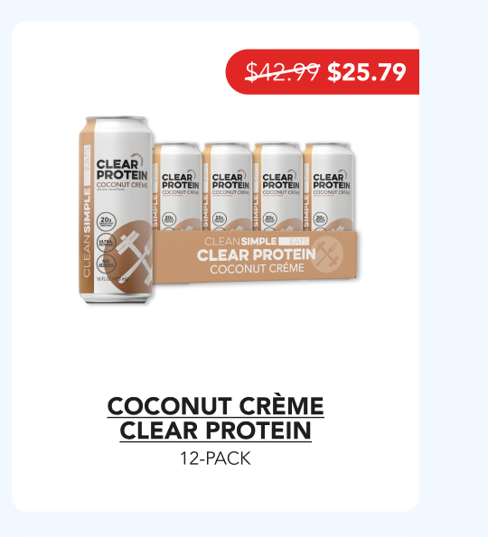 Coconut Creme Clear Protein