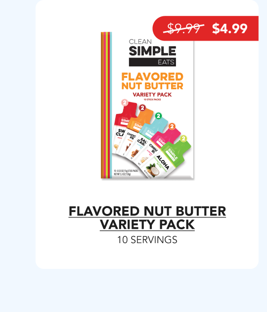 Flavored Nut Butter Variety Pack