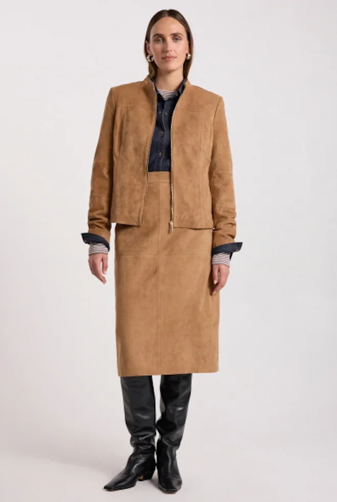 Paignton Suede Leather Jacket