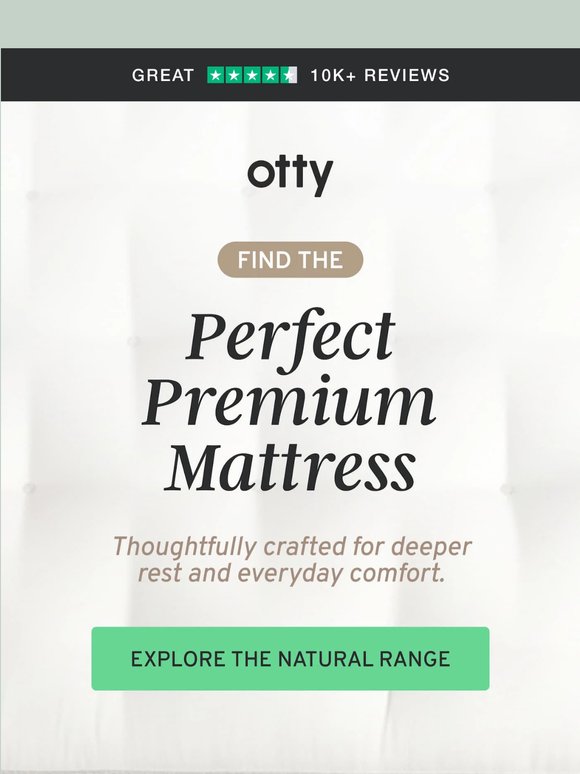 Discover the OTTY Natural Range