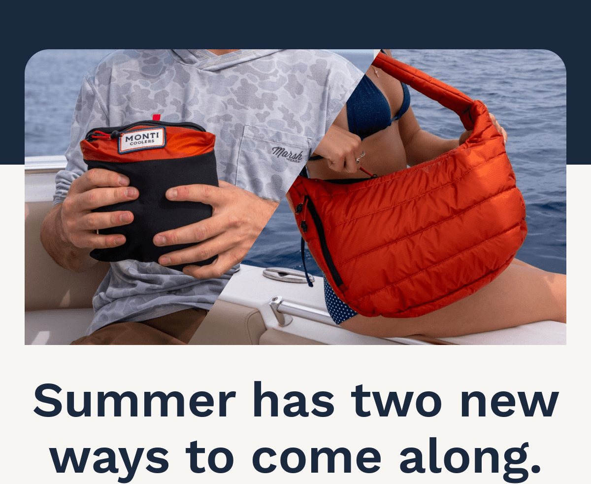 Pocket Cooler + Socialite - Summer has two new ways to come along.