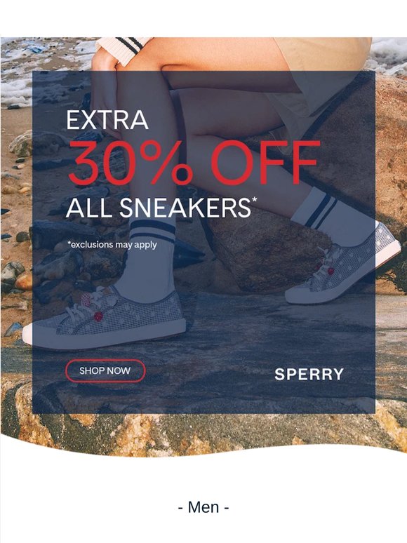 ALL Sneakers: EXTRA 30% Off