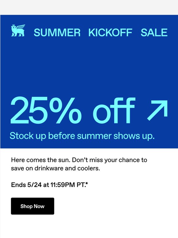 25% Off. These Deals Won’t Wait.