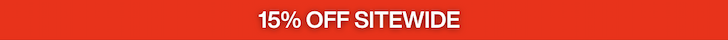 15 % OFF SITEWIDE