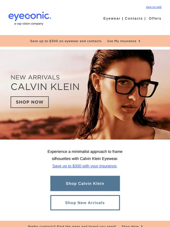 Don't miss new arrivals from Calvin Klein
