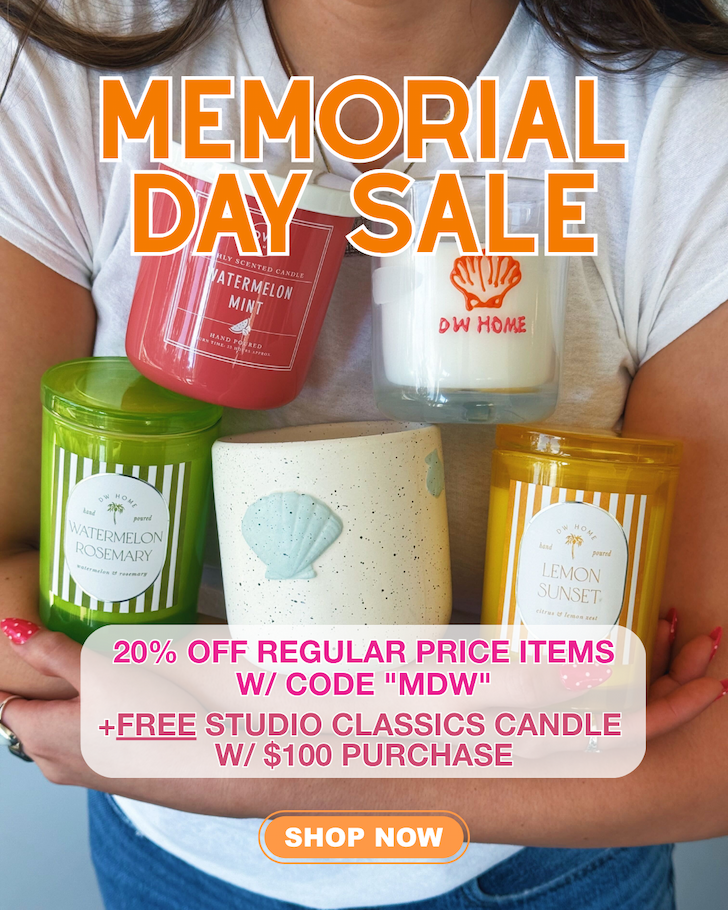 Memorial Day Sale 20% OFF 