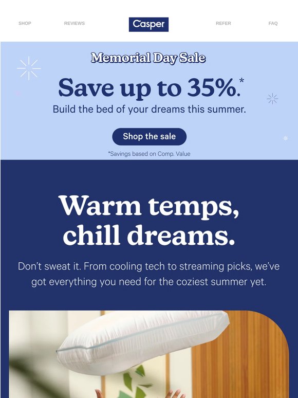 Cool dreams, hot deal