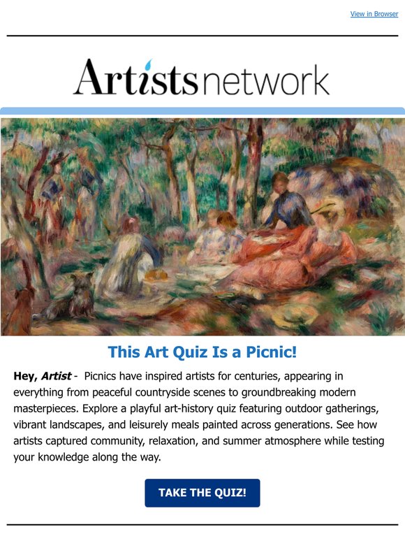 It's a Picnic—An Art Quiz