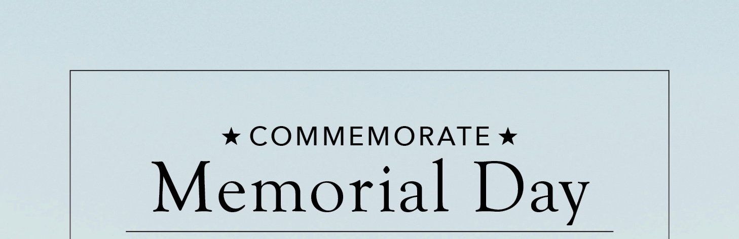 Commemorate Memorial Day