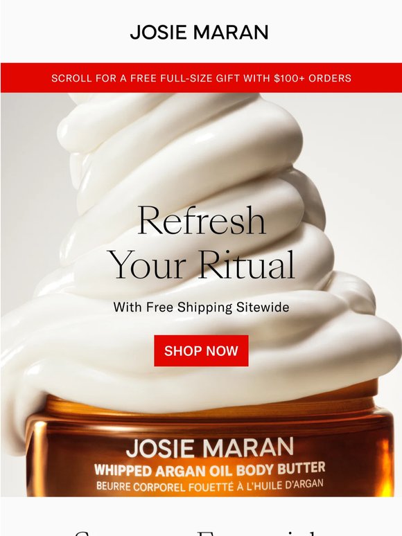 Free Shipping + Full-Size Gift