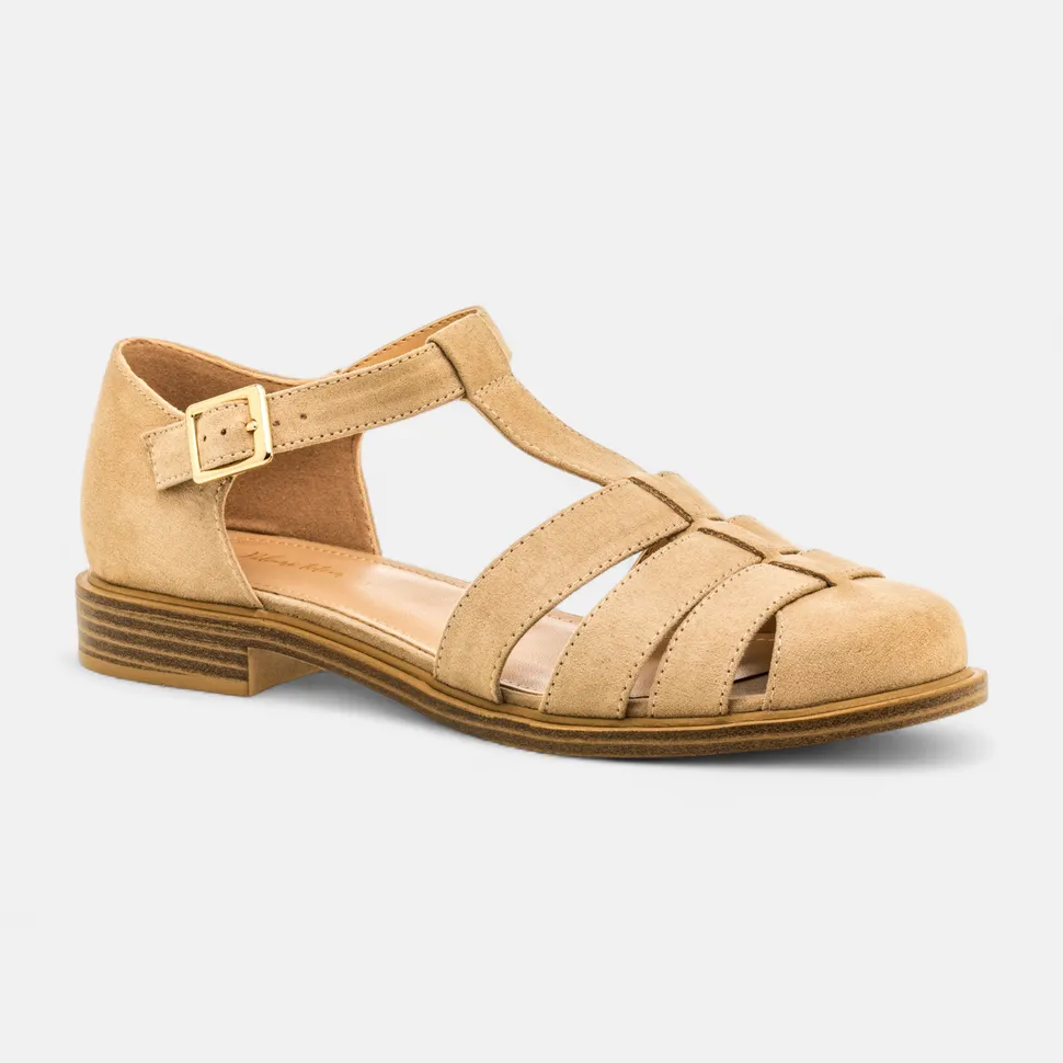 Escarpins quartiers ouverts Femme beige