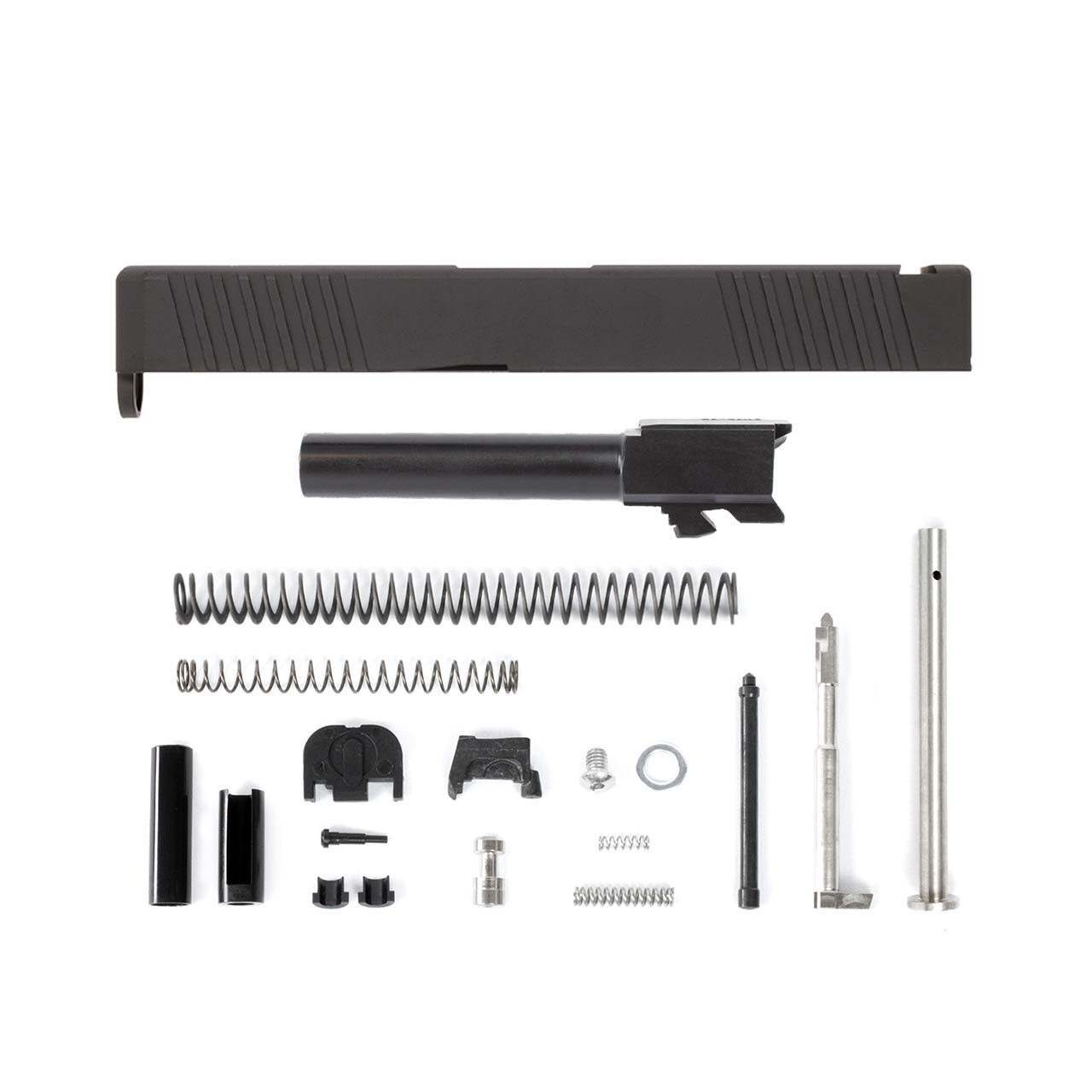 Image of Complete Glock® 19 Gen 3 Compatible Slide Kit - Black w/ Stainless, Black, Threaded or Non-Threaded Barrel
