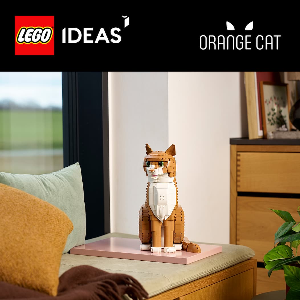 LEGO® Ideas Orange Cat