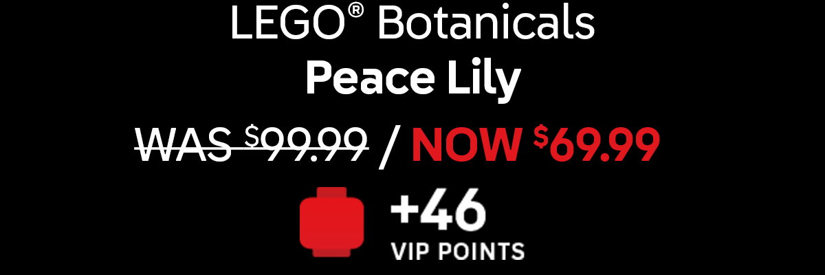 LEGO® Botanicals Peace Lily