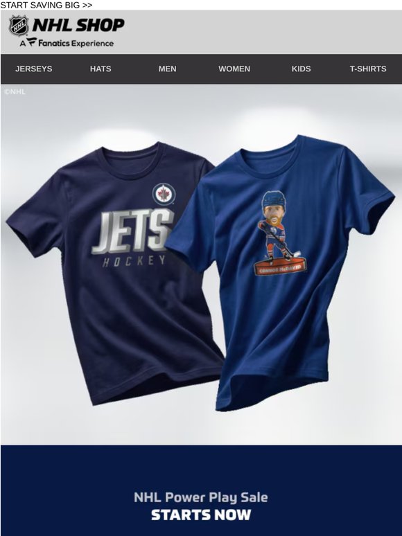 Up to 60% Off NHL Power Play Sale Starts Now!