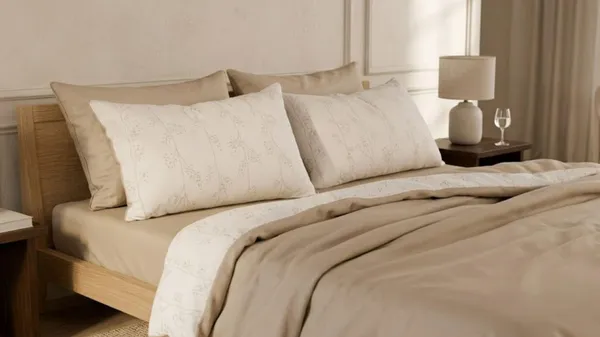 Ces taies d’oreiller Emma en satin de coton chutent à moins de 30€