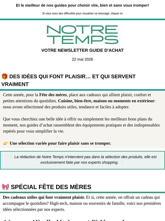 🎁 Fête des mères: ces idées vont faire plaisir à coup sûr