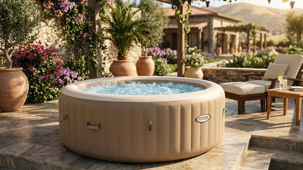 Spa gonflable Intex pour se détendre