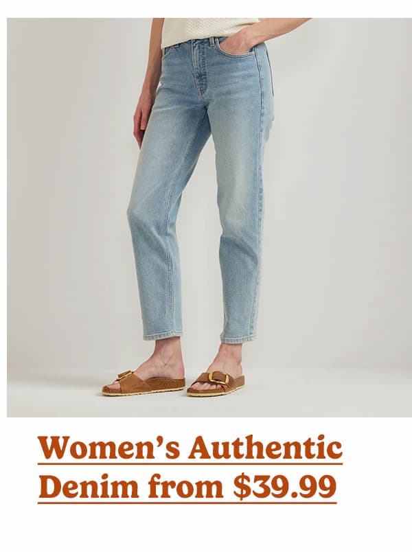 Women's Authentic Denim