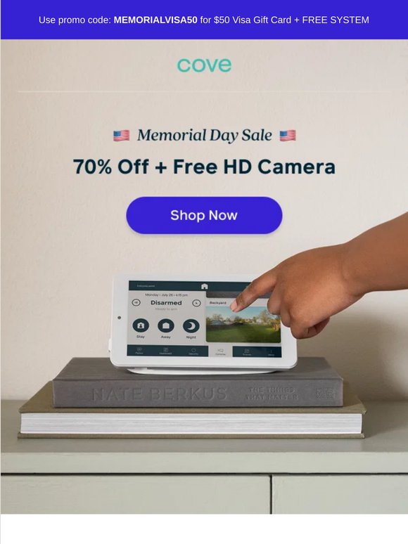 🇺🇸 Memorial Day Sale—70% OFF + Free Gifts!