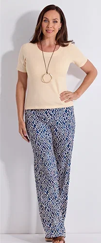 Striking Jersey Palazzos