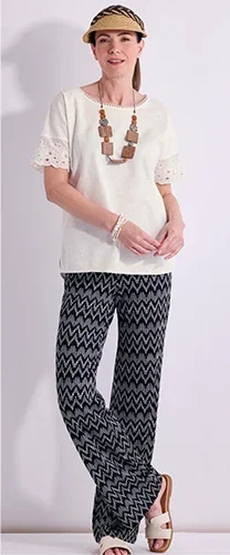 Fluid Jersey Palazzos