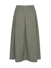 Linen-enriched Skirt