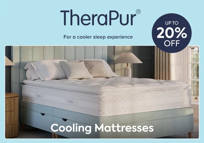 Up to 20% off TheraPur cooling mattresses