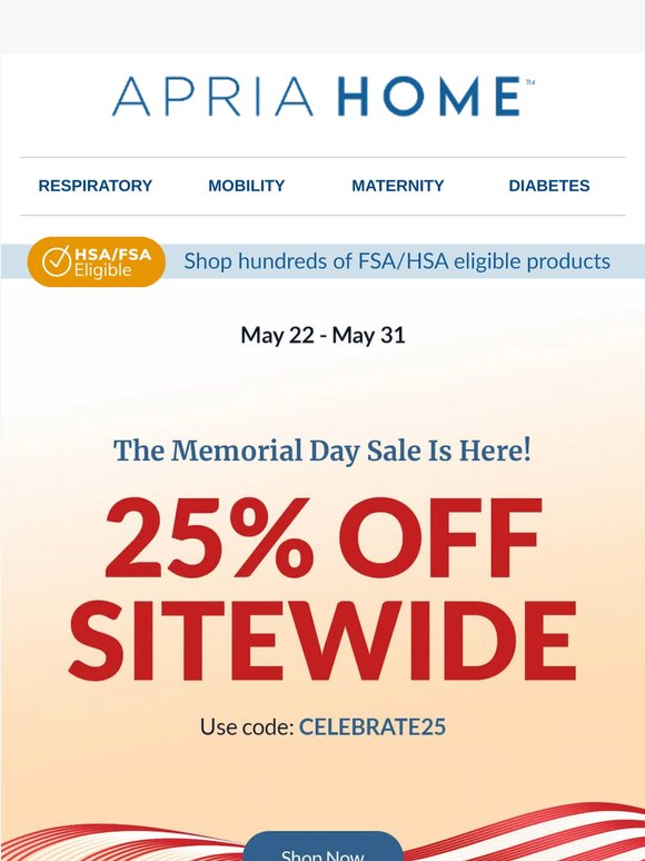 🇺🇸 25% Off Sitewide Starts Now!