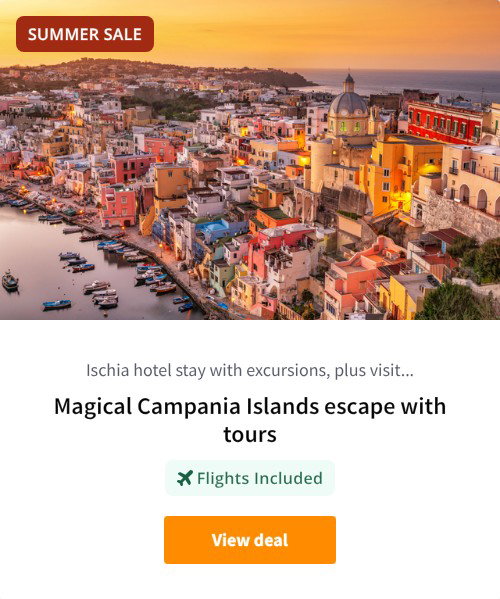 Magical Campania Islands escape with tours