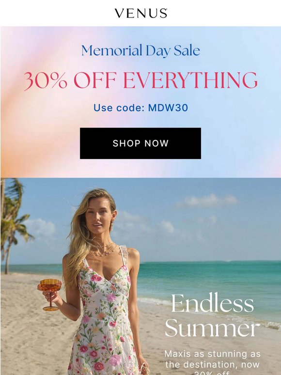 30% 👏 Off 👏 Everything