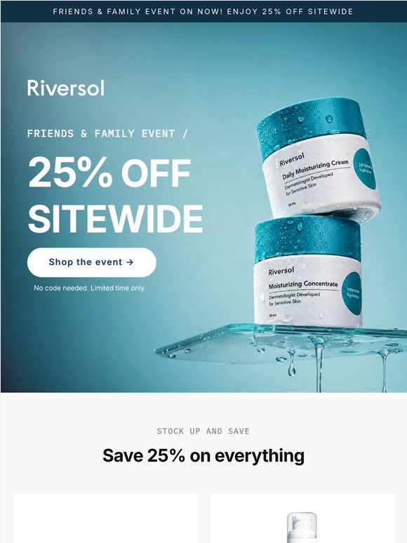 Your sitewide 25% off is waiting