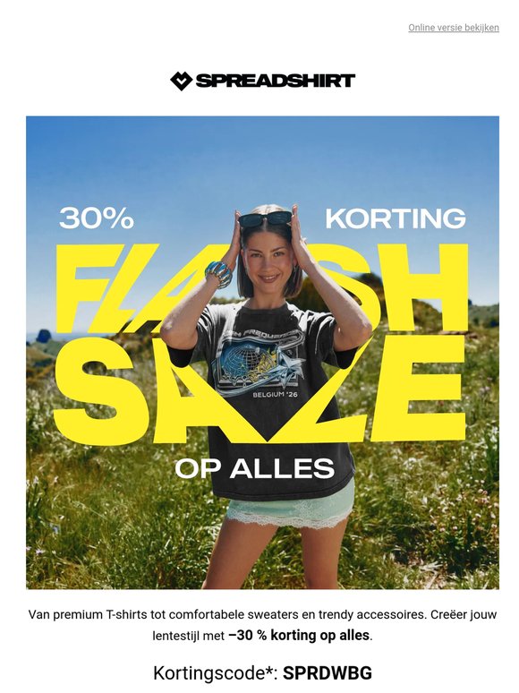 ⏱️ Laatste kans: pak –30 % korting op alles