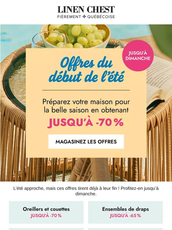 Plus que 3 jours pour économiser jusqu’à 70��% !