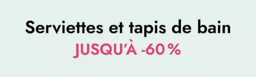 Serviettes et tapis de bain