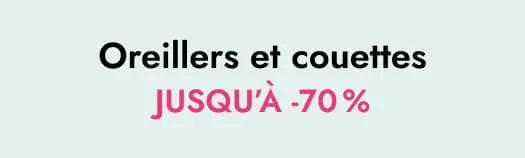 Oreillers et couettes
