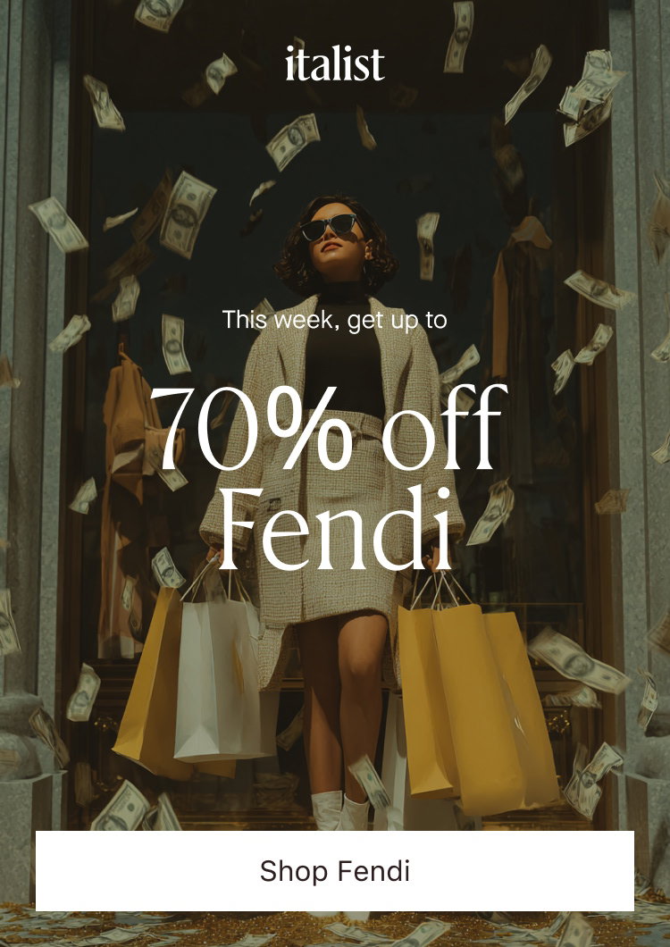 Today only — shop Fendi before the deal ends.