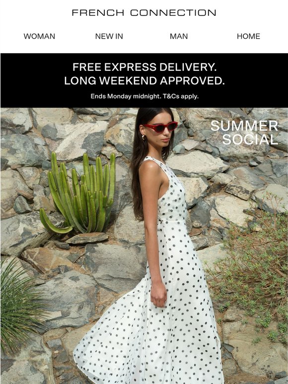 Making plans with free express delivery