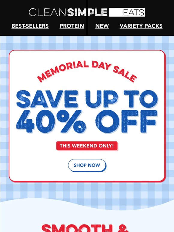 Sun's out, sale's on 😎