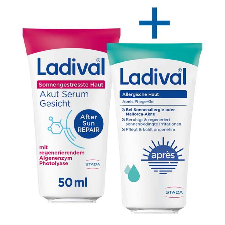Ladival sonnengestresste Haut Akut Serum Gesicht