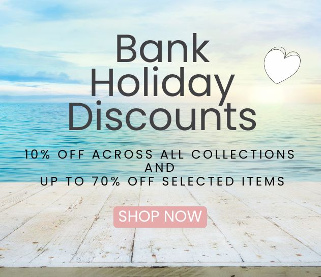 Bank Holiday Sale With 10% Off All Collections.