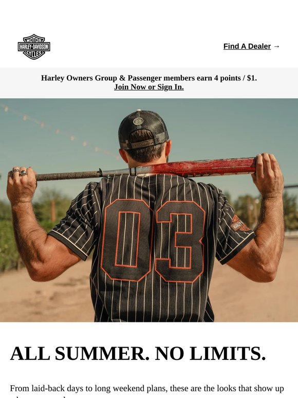 Go-to summer looks, the H-D way