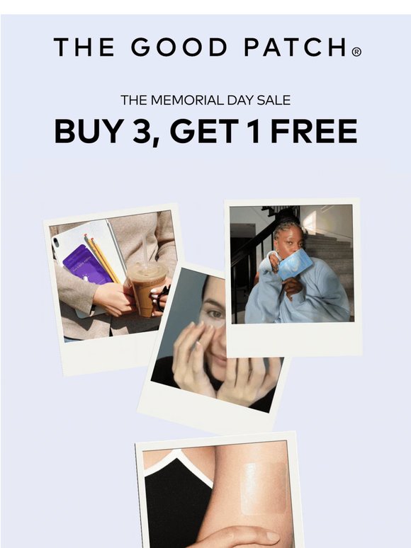 You've Been Tagging US... | Buy 3, Get 1 FREE