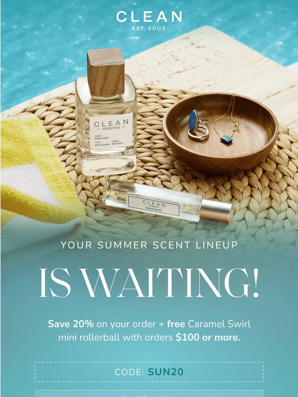 Your Favorite Summer Scents? Still on Sale.